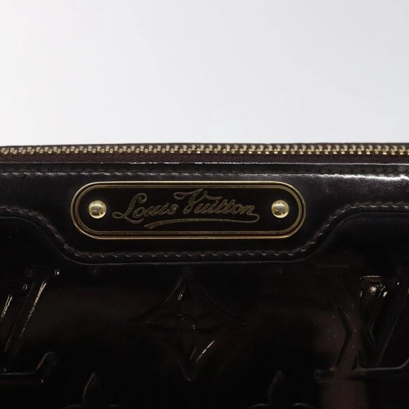 LOUIS VUITTON Monogram Vernis Trousse Cosmetics Amarante - Picture 10 of 16